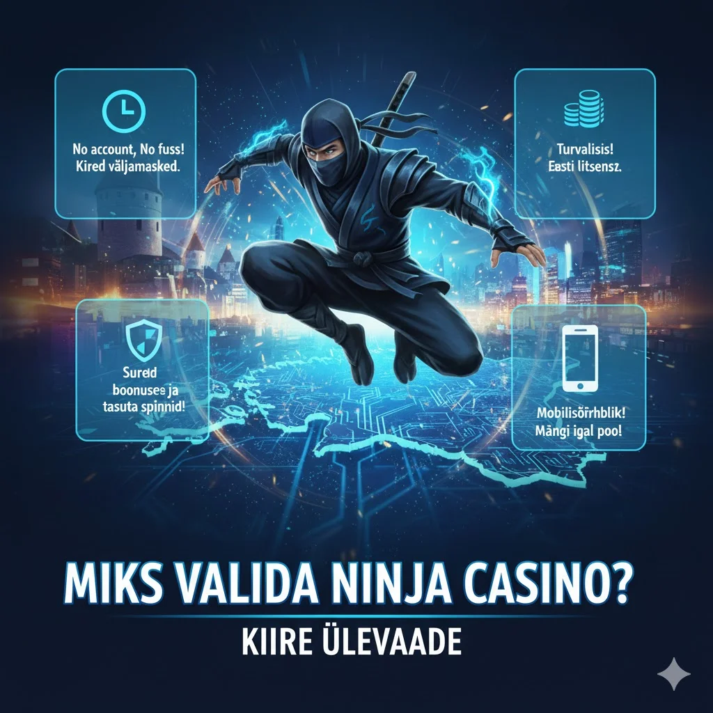 Kiired väljamaksed Ninja Casinos Trustly kaudu