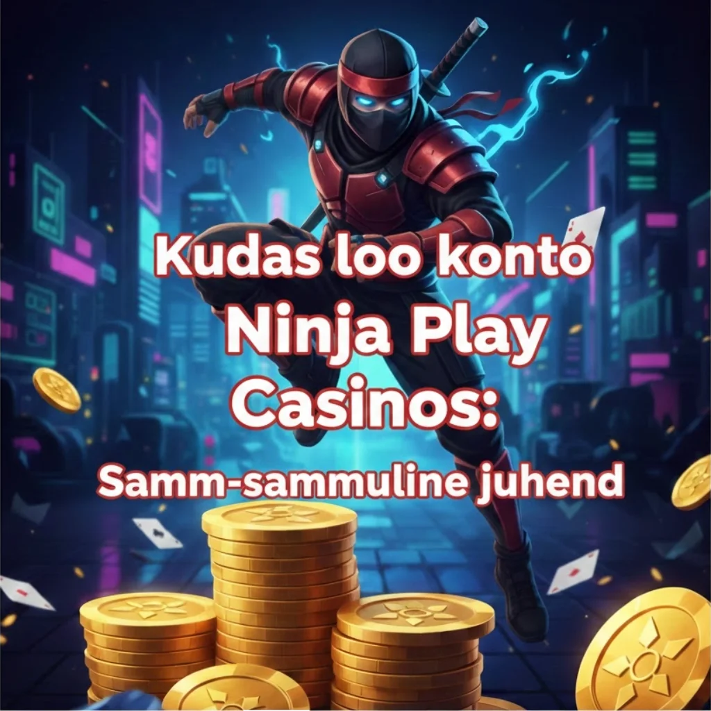Kuidas loo konto Ninja Play Casinos: Samm-sammuline juhend
