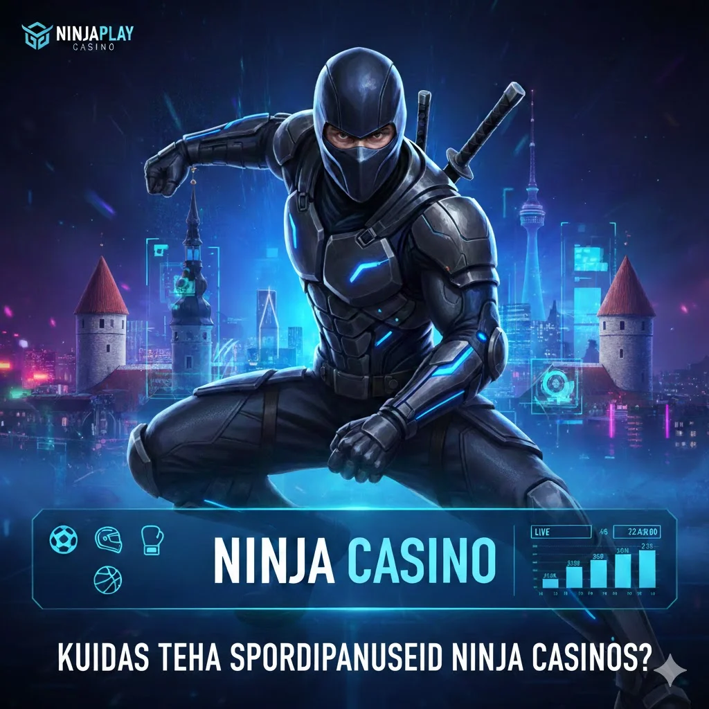 Kuidas teha spordipanuseid Ninja Casinos?