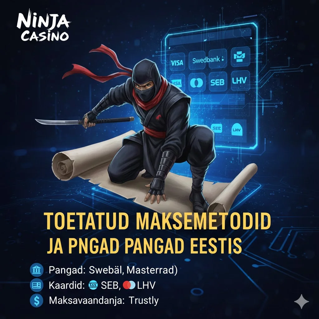 Toetatud maksemeetodid ja pangad Eestis