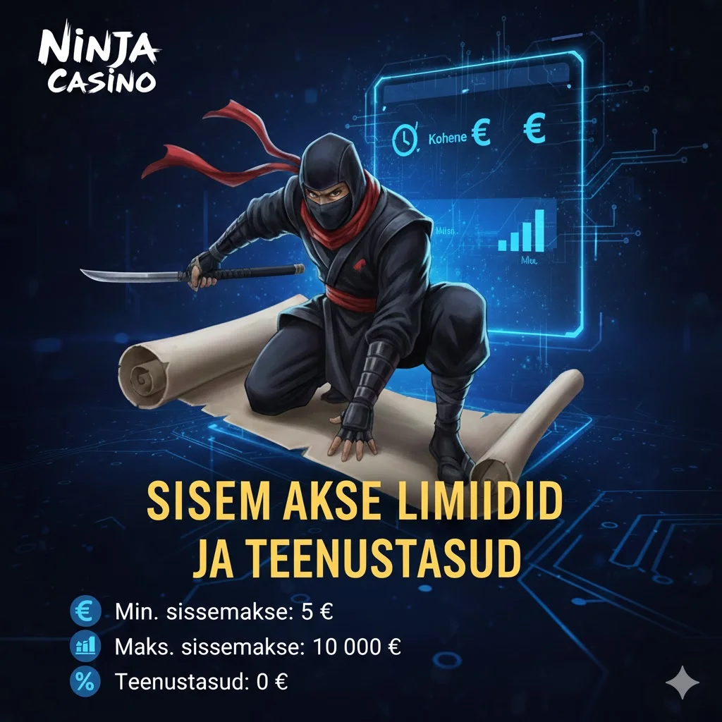 Sissemakse limiidid ja teenustasud