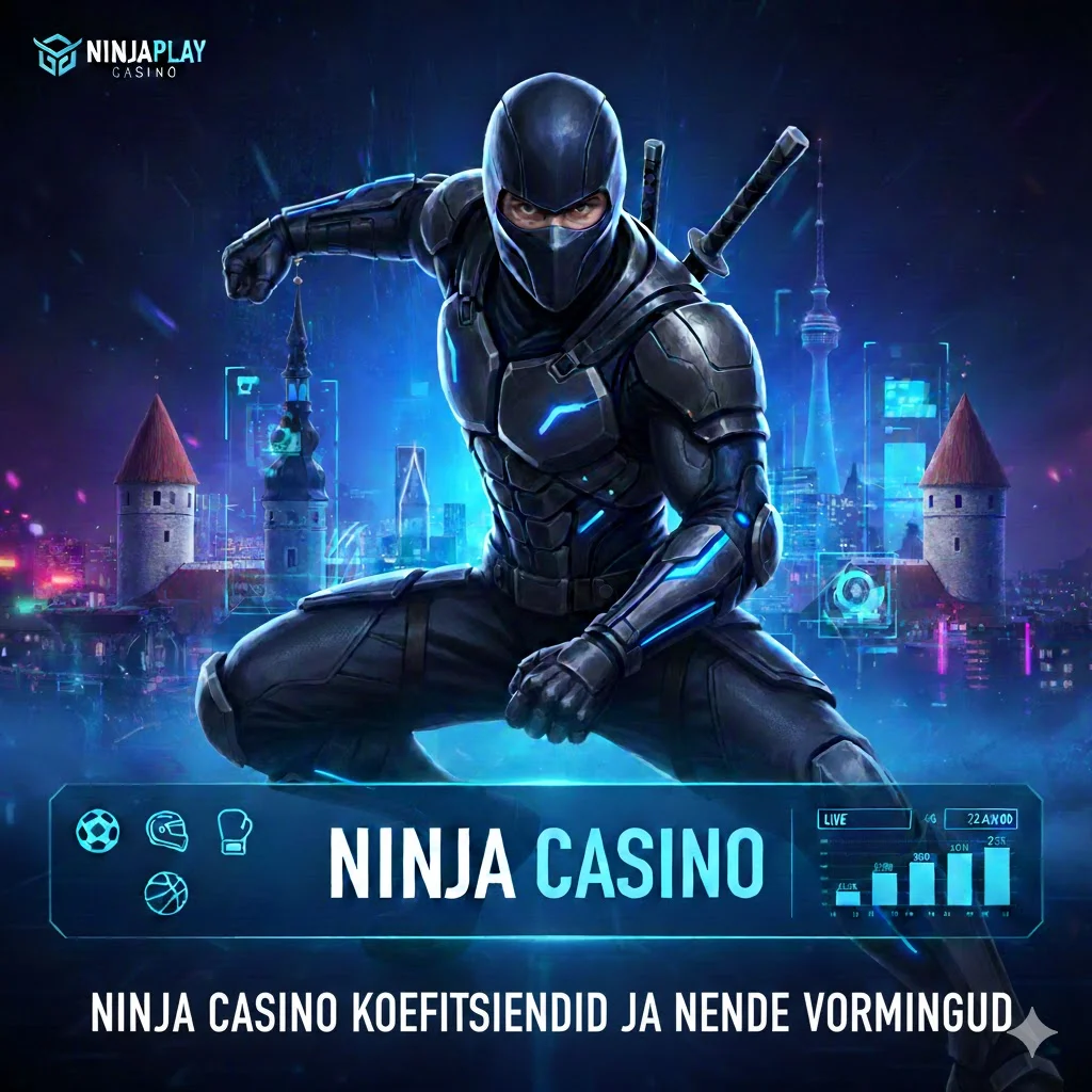 Ninja Casino koefitsiendid ja nende vormingud