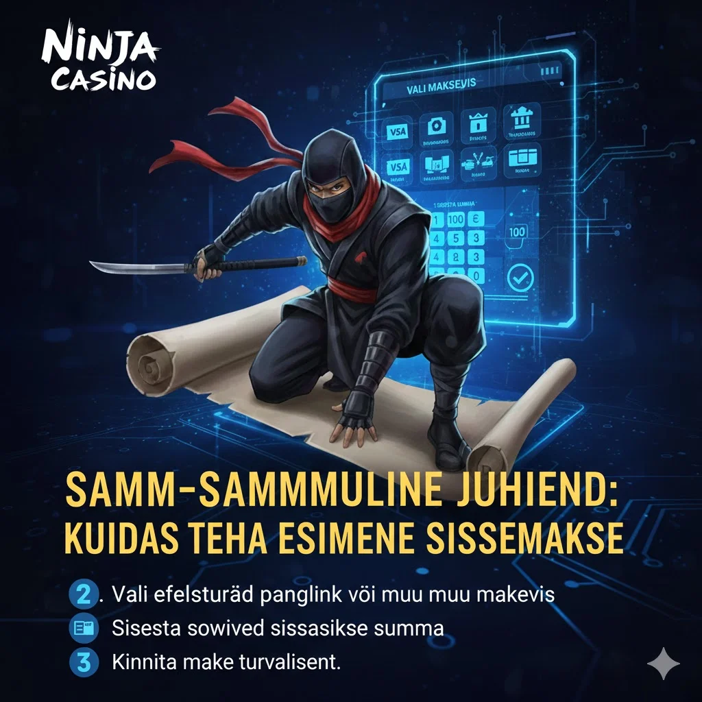 Samm-sammuline juhend: Kuidas teha esimene sissemakse